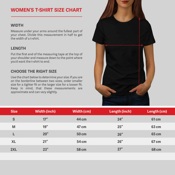Amazing Colour Print Womens T-Shirt