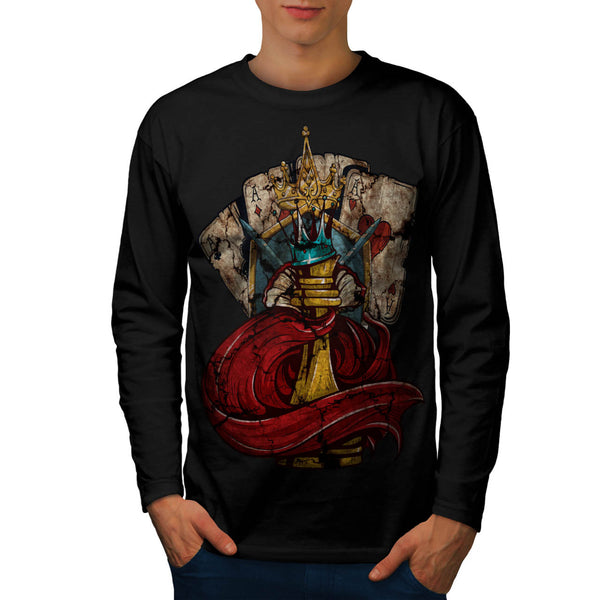 Royal Kingdom King Mens Long Sleeve T-Shirt