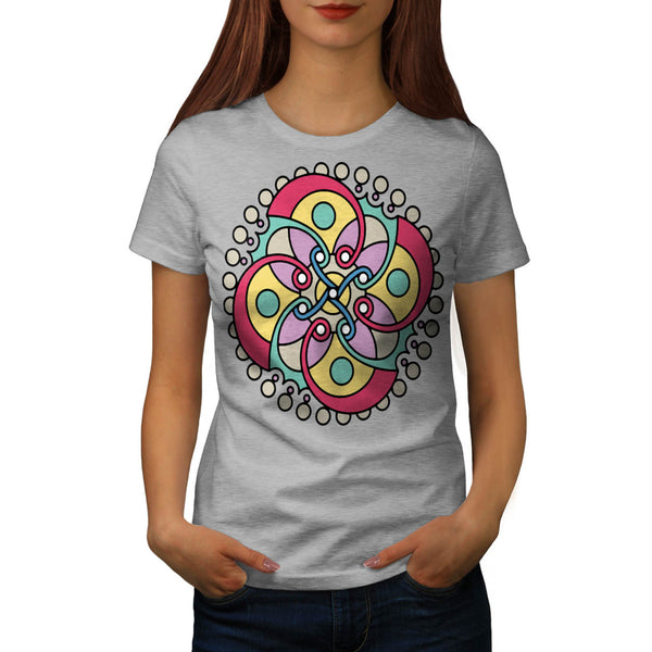 Wicked Flower Style Womens T-Shirt