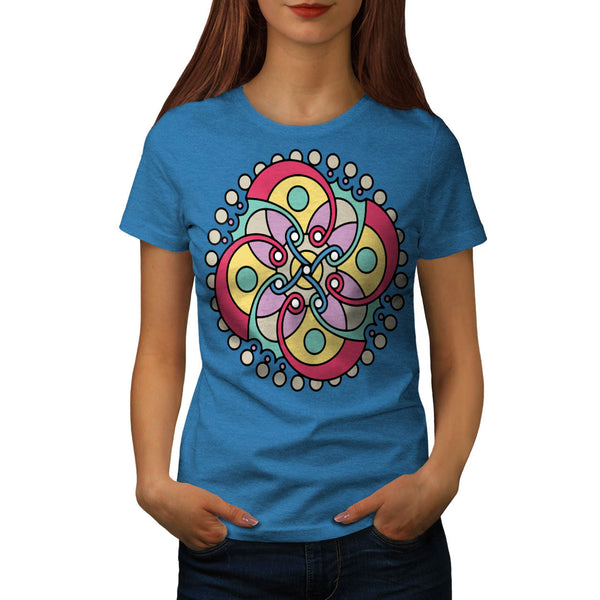Wicked Flower Style Womens T-Shirt