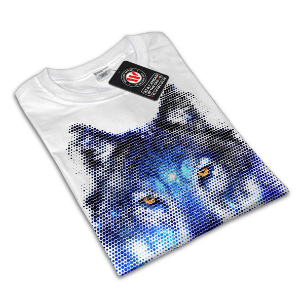 Wild Wolf Pixel Life Womens T-Shirt