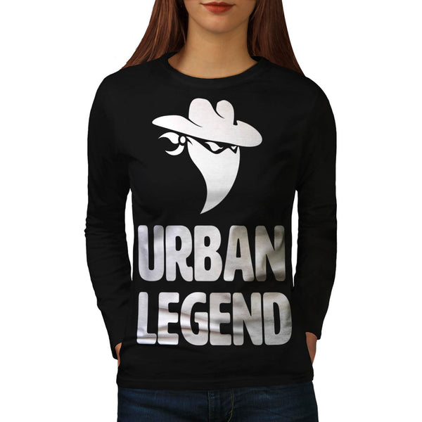 Urban Legend Bandit Womens Long Sleeve T-Shirt