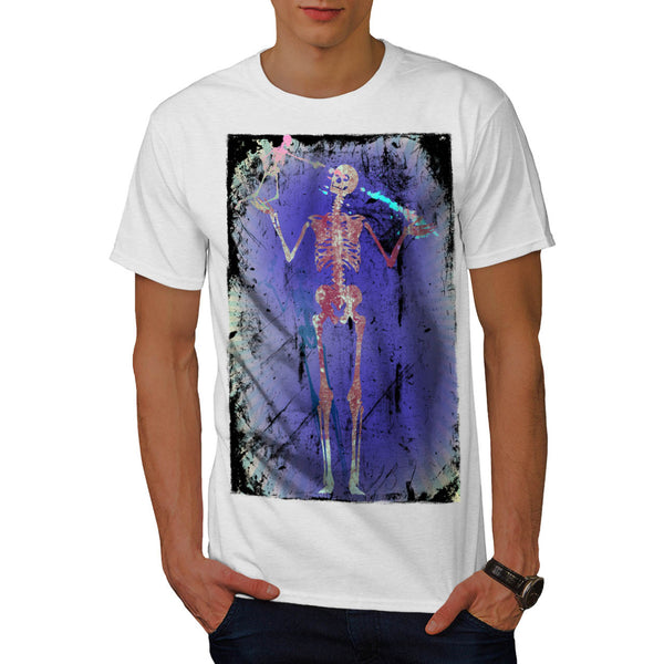Skull Zombie Body Mens T-Shirt