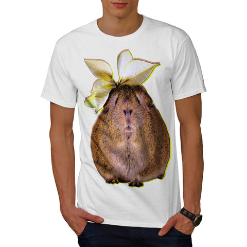 Cute Guinea Pig Face Mens T-Shirt