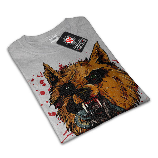 Wild Wolf Skull Kill Womens T-Shirt