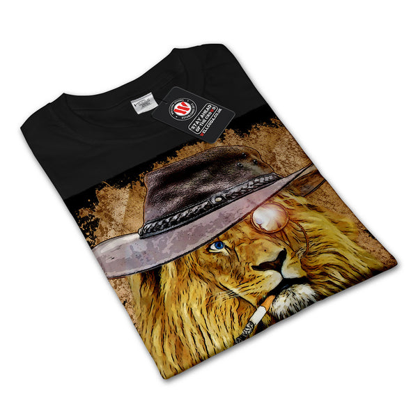 Safari Lion Animal Womens Long Sleeve T-Shirt