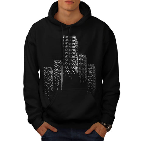 Capital City Sky Line Mens Hoodie