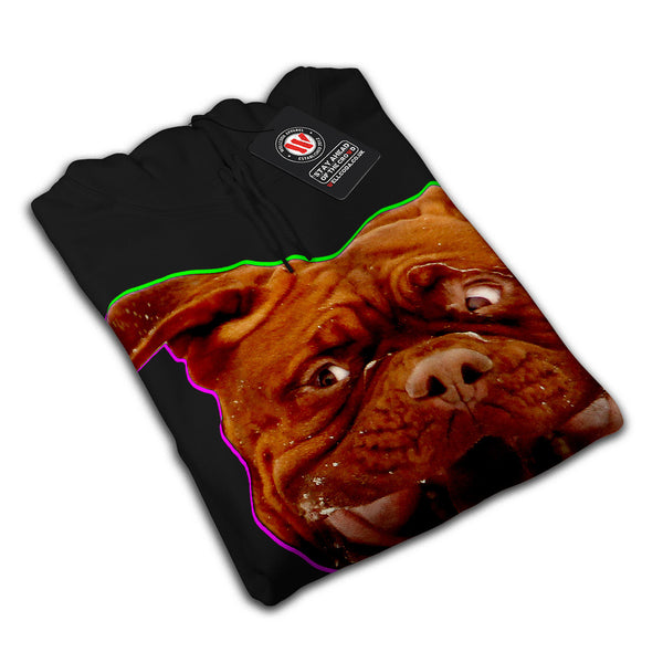 Funny Dog Emotion Mens Hoodie