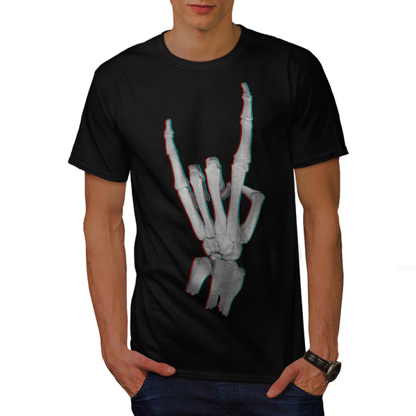 Skeleton Rock&Roll Mens T-Shirt