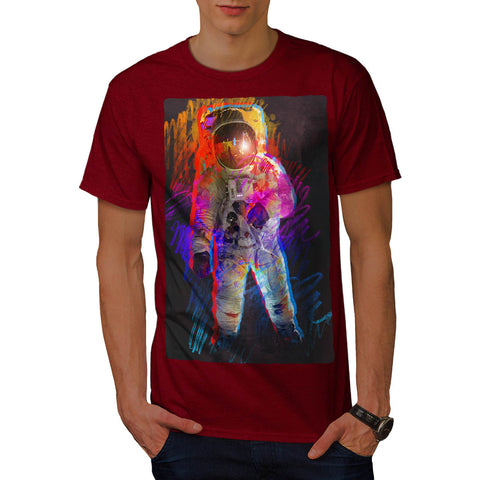 Spaceman Walk Moon Mens T-Shirt