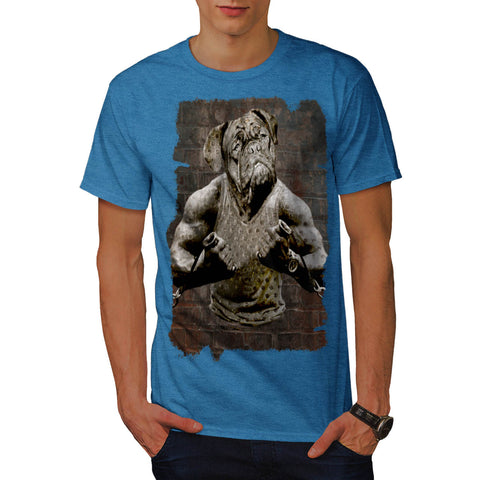 Dog Body Building Mens T-Shirt