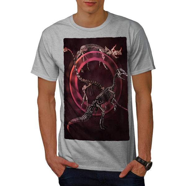 Skull Dinosaur Beast Mens T-Shirt