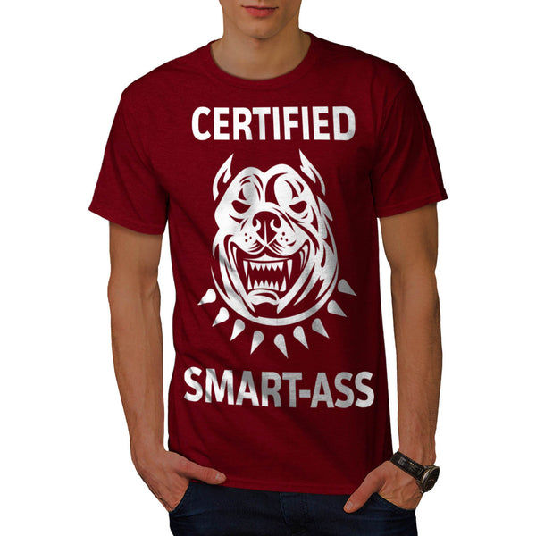 Certified Smart Ass Mens T-Shirt