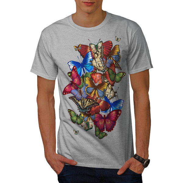 Butterfly Madness Mens T-Shirt