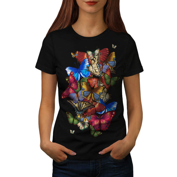 Butterfly Madness Womens T-Shirt