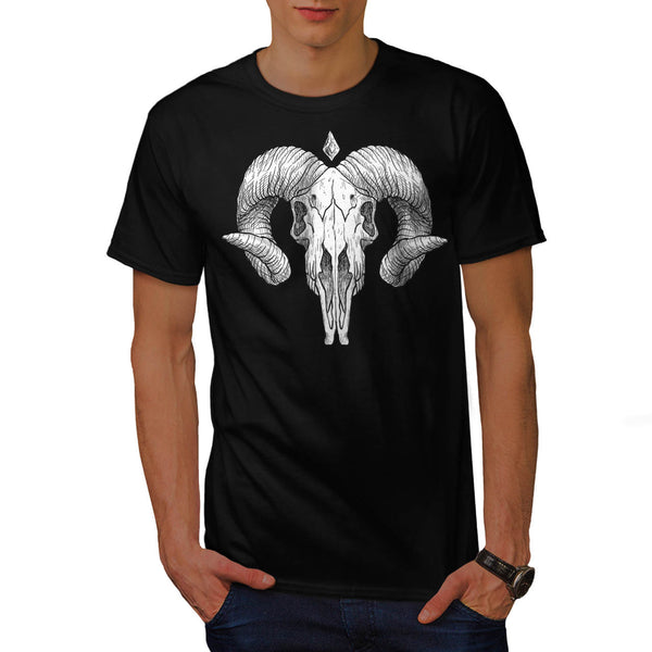 Skull Head Body Beast Mens T-Shirt