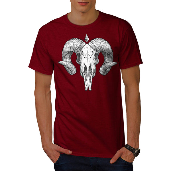 Skull Head Body Beast Mens T-Shirt