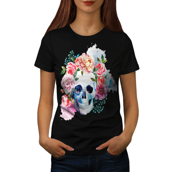 Skull Art Body Beast Womens T-Shirt