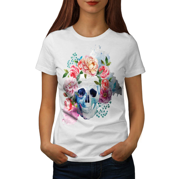 Skull Art Body Beast Womens T-Shirt