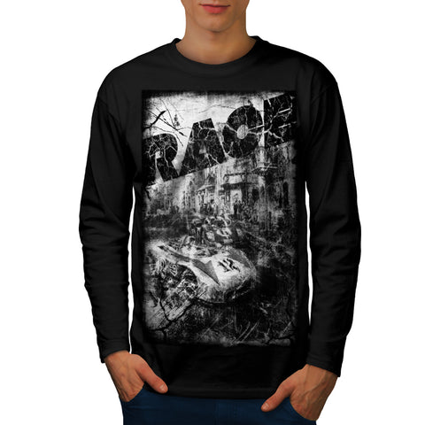 Car Race Nostalgia Mens Long Sleeve T-Shirt