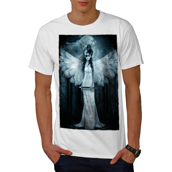 Angel Death Reaper Mens T-Shirt