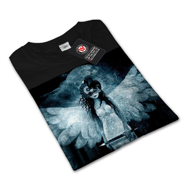 Angel Death Reaper Womens Long Sleeve T-Shirt