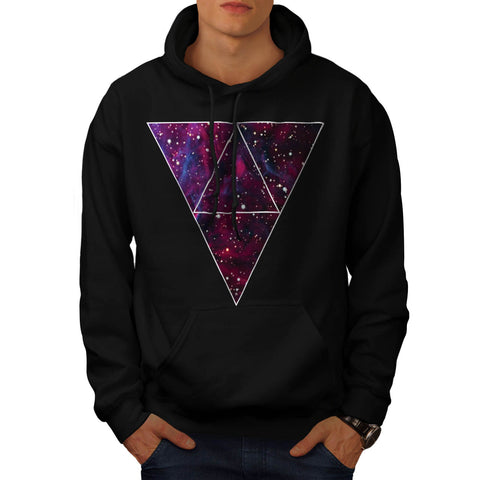 Universe Of Triangles Mens Hoodie