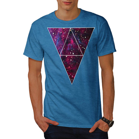 Universe Of Triangles Mens T-Shirt