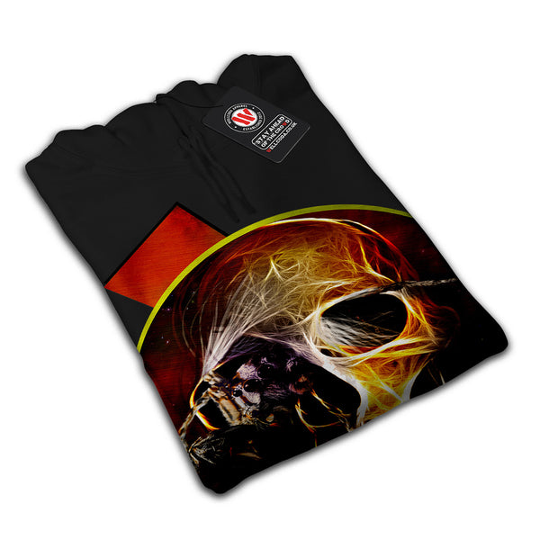 Skull Hell Devil Eye Mens Hoodie