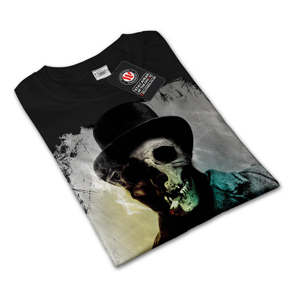 Skull Zombie Body Womens Long Sleeve T-Shirt