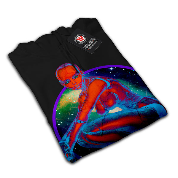Future Cyborg Body Mens Hoodie