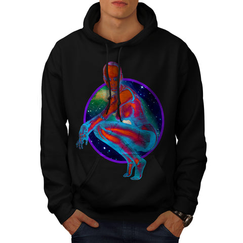Future Cyborg Body Mens Hoodie