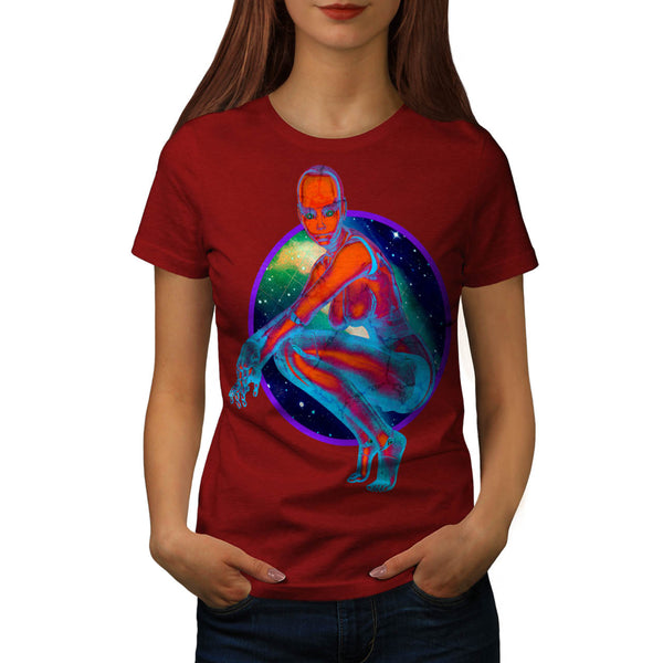Future Cyborg Body Womens T-Shirt
