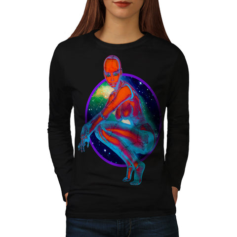 Future Cyborg Body Womens Long Sleeve T-Shirt