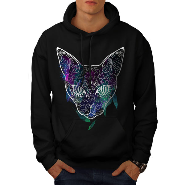 Mexican Sugar Kitty Mens Hoodie