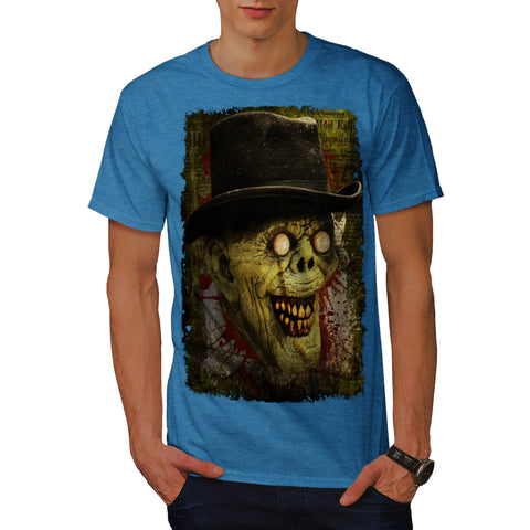 Happy Smile Zombie Mens T-Shirt