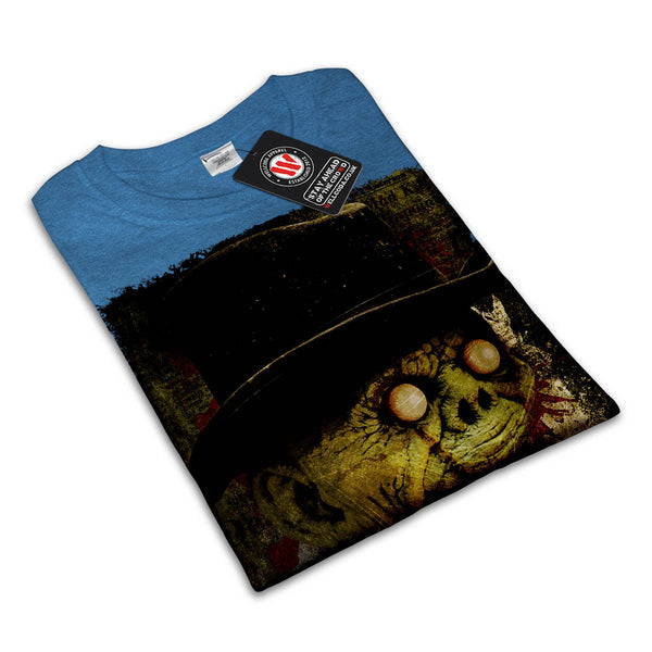 Happy Smile Zombie Mens T-Shirt