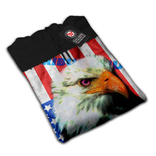 American Eagle Flag Mens Hoodie