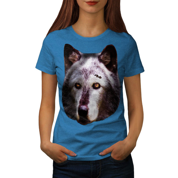Wild Life Wolf Zoo Womens T-Shirt