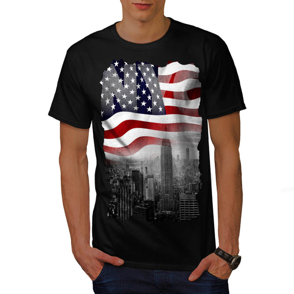 New York City Flag Mens T-Shirt