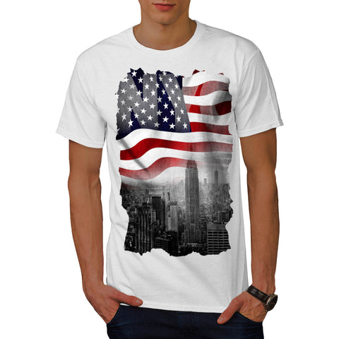 New York City Flag Mens T-Shirt