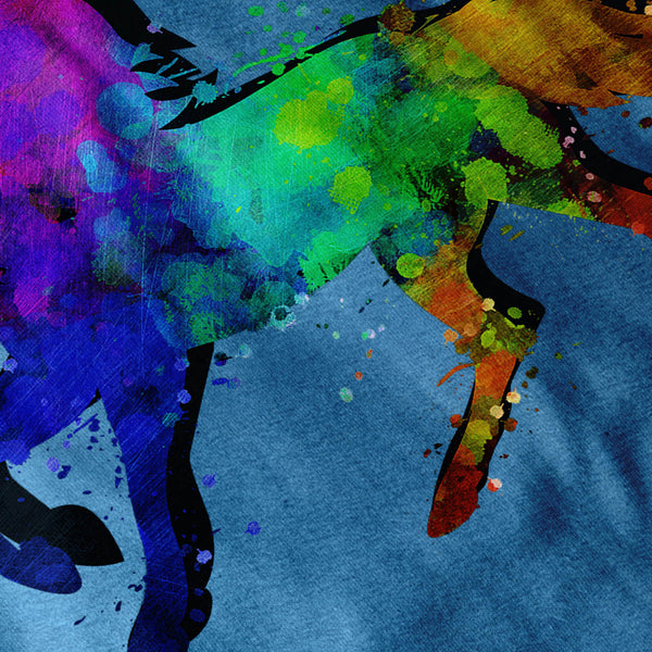 Splash Horse Paint Mens T-Shirt