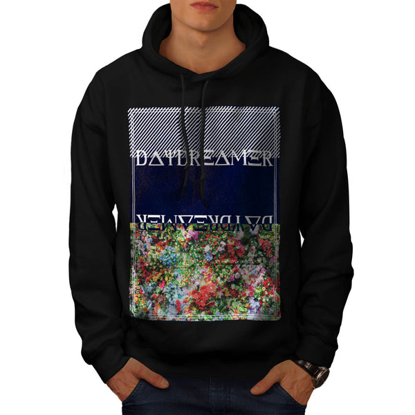 Daydreamer Flower Bed Mens Hoodie