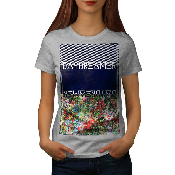 Daydreamer Flower Bed Womens T-Shirt