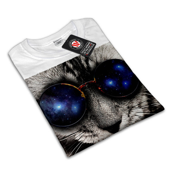 Cool Cat Sunglasses Mens T-Shirt