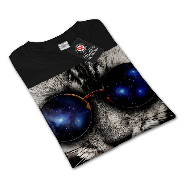 Cool Cat Sunglasses Womens Long Sleeve T-Shirt