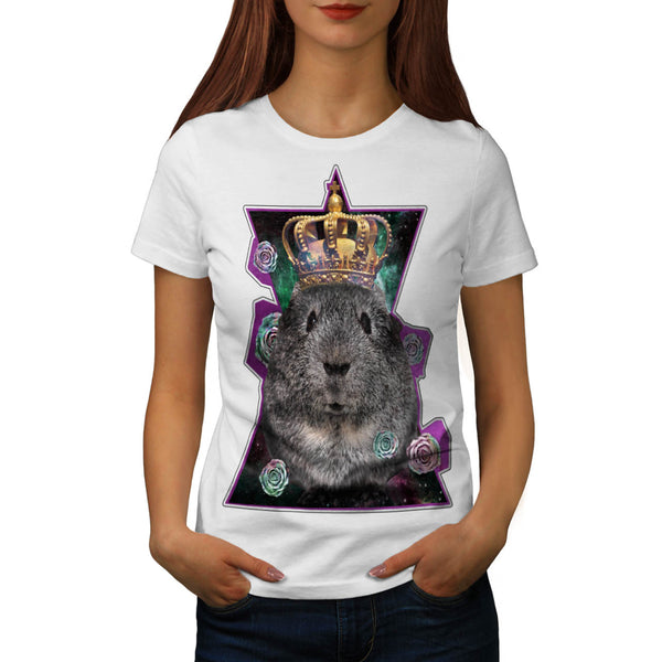 Crown Hamster Cute Womens T-Shirt