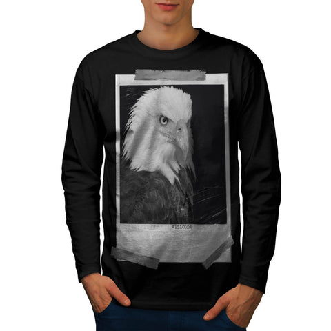 Apparel Eagle Photo Mens Long Sleeve T-Shirt