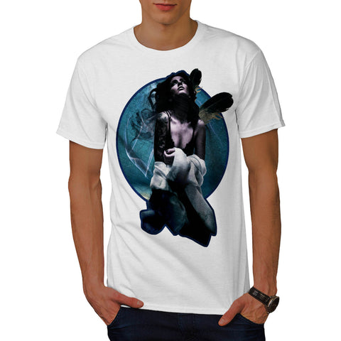 Girl Fantasy Fairy Mens T-Shirt