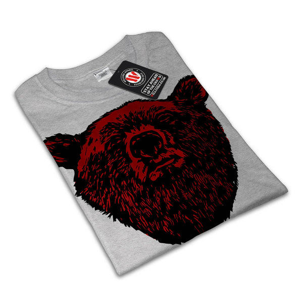 Torn Bear Animal Zoo Womens T-Shirt